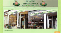 Desktop Screenshot of bualoi-thaimassage.de